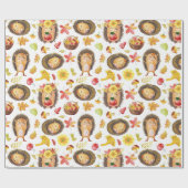 Igel Geschenkpapier (Flach)