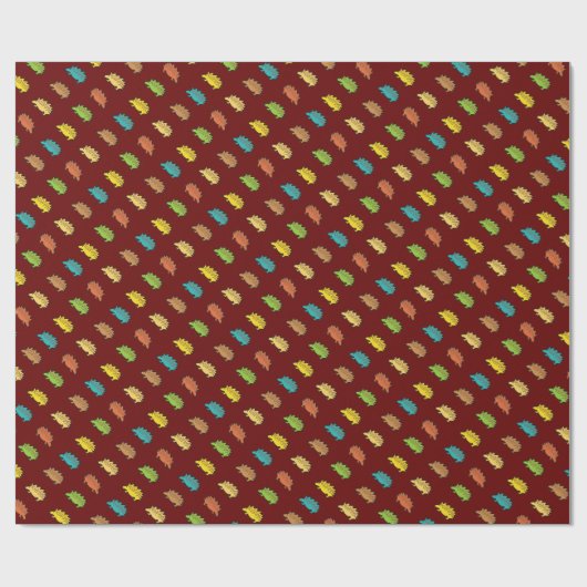 Igel Geschenkpapier (Flach)