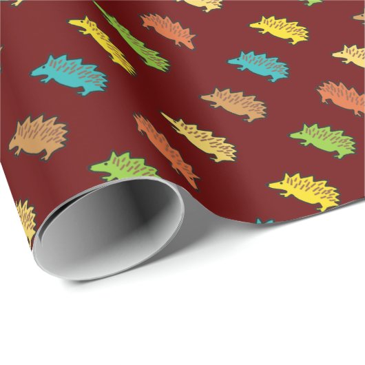 Igel Geschenkpapier (Rolleneckpunkt)