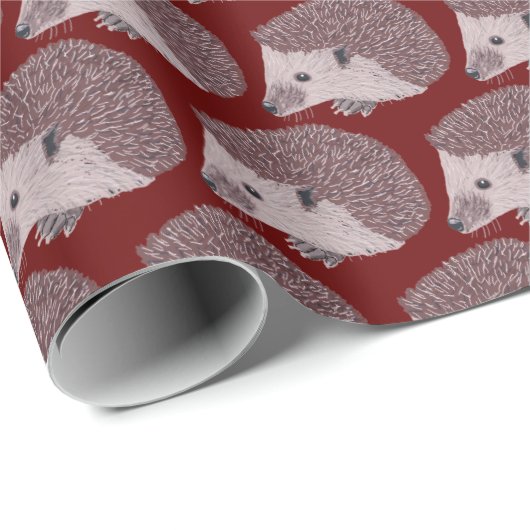 Igel Geschenkpapier (Rolleneckpunkt)