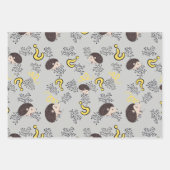 Igel Geschenkpapier Set (Vorderseite 2)
