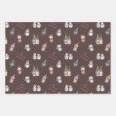 Igel Geschenkpapier Set (Vorderseite 3)