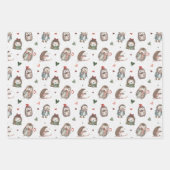 Igel Geschenkpapier Set (Vorderseite 2)