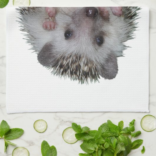 Igel Geschirrtuch (Gefaltet)