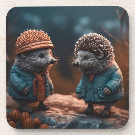 Igel Getränkeuntersetzer (Vorderseite)