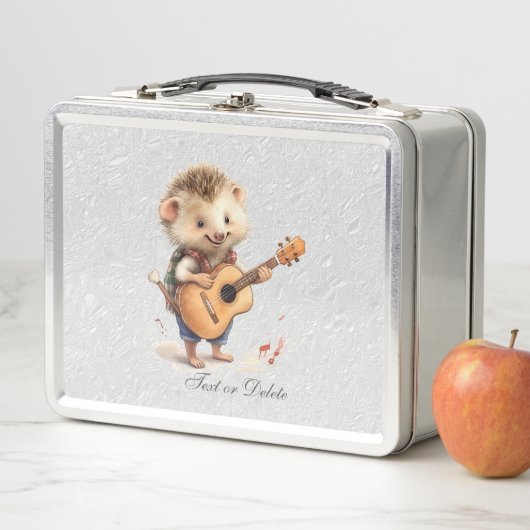 Igel Gitarre Metal Lunch Box (Beispiel)