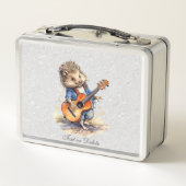 Igel Gitarre Metal Lunch Box (Rückseite)