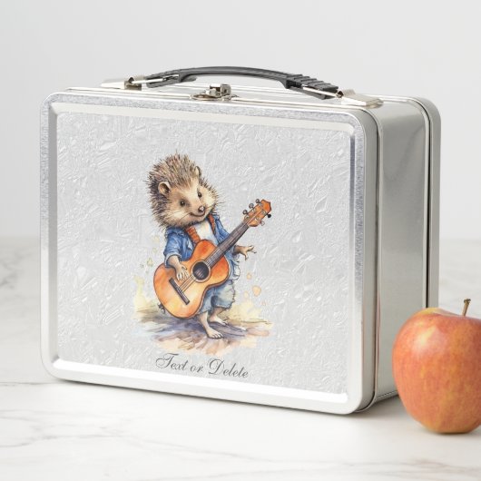 Igel Gitarre Metal Lunch Box (Beispiel)