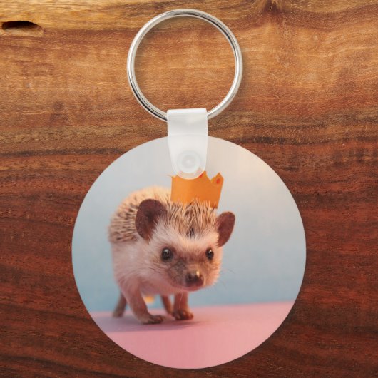 Igel Glück Schlüsselanhänger (Vorderseite)