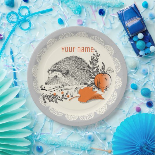 Igel Graphicart Pappteller (Party)