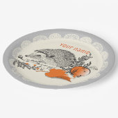 Igel Graphicart Pappteller (Schrägansicht)