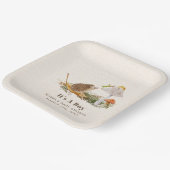 Igel Grasshopper Pilz-Zimmer Woodland Babydusche Pappteller (Gewinkelt)