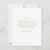 Igel Green Baby Dusche Danke Karte (Rückseite)