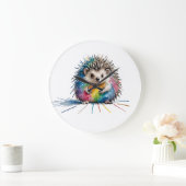 Igel Große Wanduhr (Zuhause)