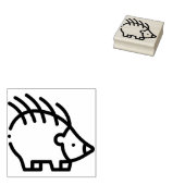 Igel Gummistempel (Stempel)