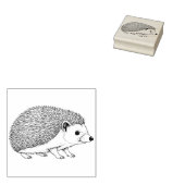 Igel Gummistempel (Stempel)