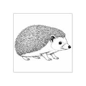 Igel Gummistempel (Prägung)