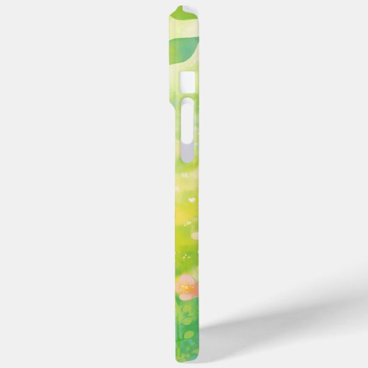 Igel Haven in einem traumhaften Garten Case-Mate iPhone Hülle (Rückseite / Links)