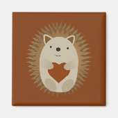 Igel Heart Magnet (Vorne)