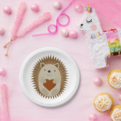 Igel Heart Pappteller (Party)