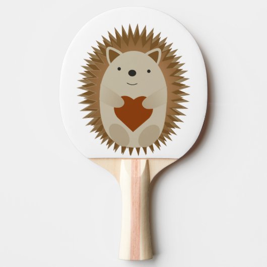 Igel Heart Tischtennis Schläger (Vorderseite)