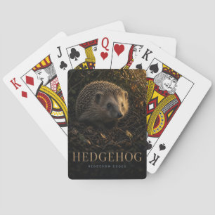 Igel Heckenränder Wildtier TIER Spielkarten
