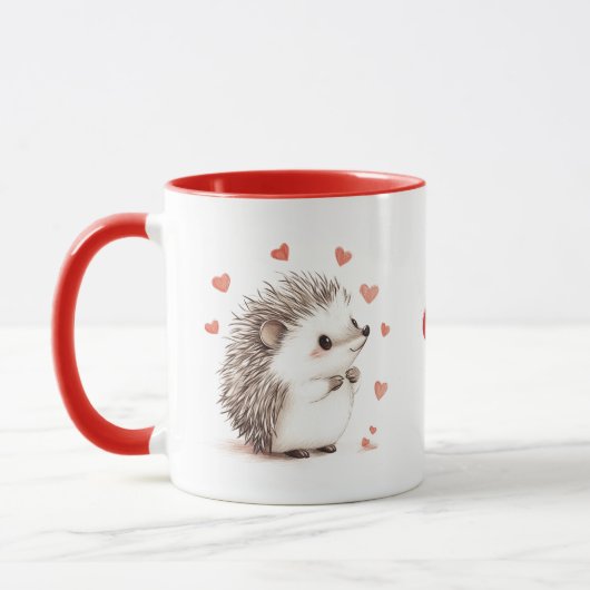 Igel, Hedgehug, Geschenk für Freundin, Freund, Tasse (Links)