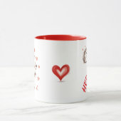 Igel, Hedgehugs, Geschenk für BESTE FREUNDIN, Freu Tasse (Zentrum)