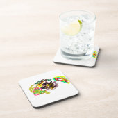 Igel Herbst Getränkeuntersetzer (Rechte Seite)