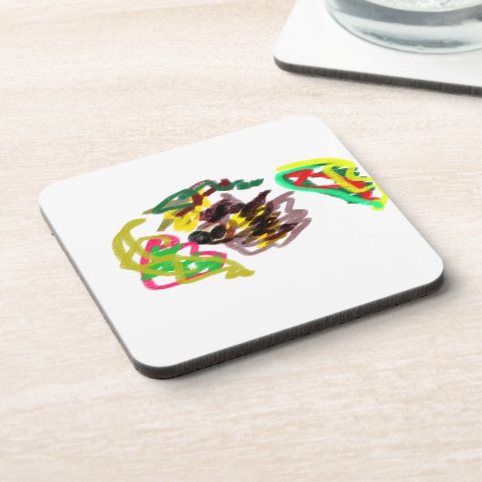 Igel Herbst Getränkeuntersetzer (Linke Seite)