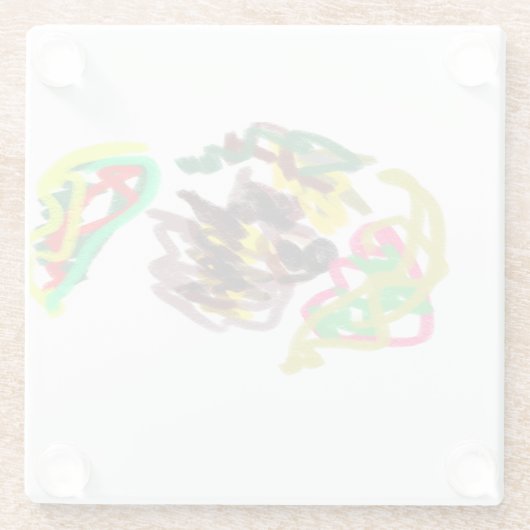 Igel Herbst Glasuntersetzer (Rückseite)