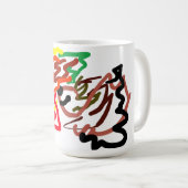Igel Herbst Kaffeetasse (VorderseiteRechts)