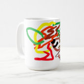 Igel Herbst Kaffeetasse (Vorderseite Links)