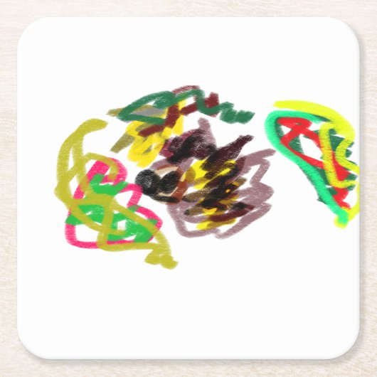 Igel Herbst Rechteckiger Pappuntersetzer (Vorderseite)