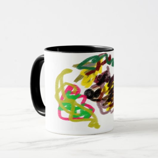 Igel Herbst Tasse (Vorderseite Links)