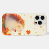 Igel Herbstspaß iPhone Hülle (Rückseite (Horizontal))