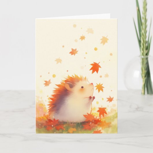 Igel Herbstspass Karte (Vorderseite)