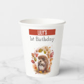 Igel Herbstvibes - 1. Pappbecher (Rückseite)