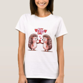 Igel Herz - Valentinstag Liebe T-Shirt