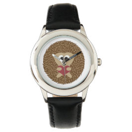 Igel Herzumarmung Armbanduhr