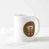 Igel Herzumarmung Kaffeetasse (VorderseiteRechts)