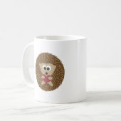 Igel Herzumarmung Kaffeetasse (Vorderseite Links)