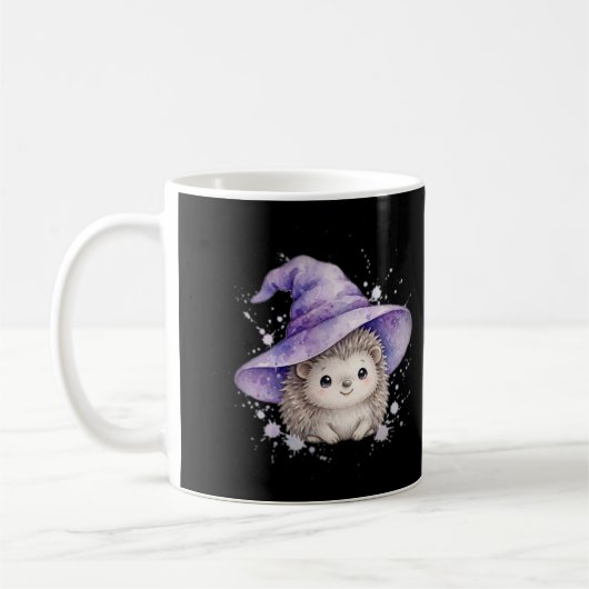 Igel-Hexenhut-Süße Tasse (Links)