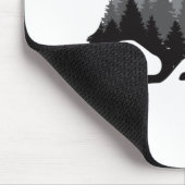 Igel - Holzbauweise Mousepad (Ecke)