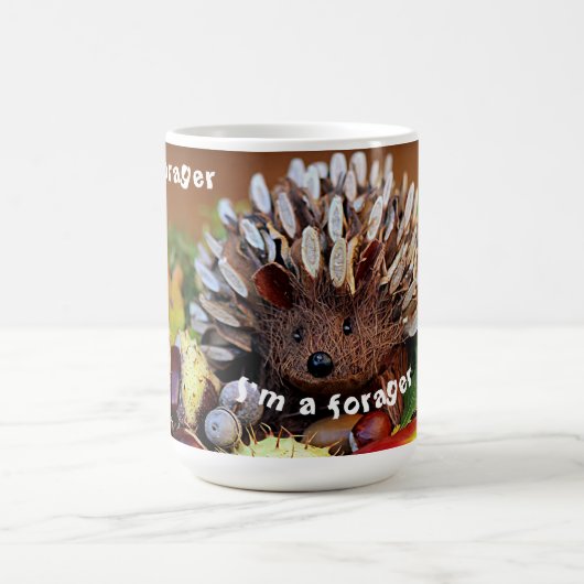 Igel, ich bin ein Faulenzer Kaffeetasse (Mittel)