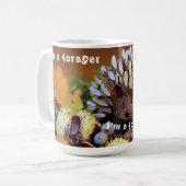 Igel, ich bin ein Faulenzer Kaffeetasse (Vorderseite Links)