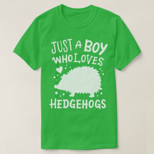 Igel Igel Lover 3 T-Shirt (Design vorne)