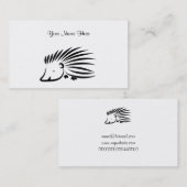 Igel, Ihr Name hier Visitenkarte (Vorne/Hinten)