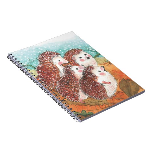 Igel Illustration Notizblock (Rechte Seite)