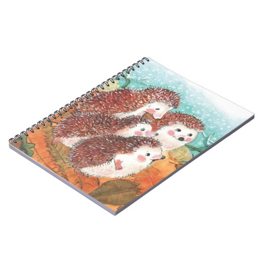 Igel Illustration Notizblock (Linke Seite)